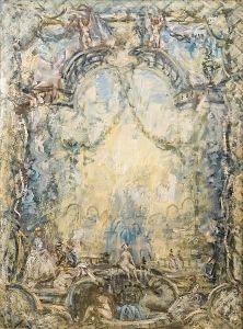 Trial-piece For Decorations At Bourton House, Shrivenham