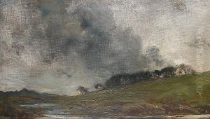 Landscape Under Stormy Skies by Philip Wilson Steer