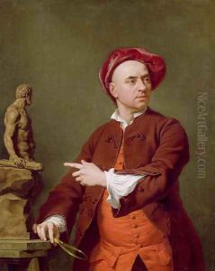 John Michael Rysbrack 1693-1770 1753 by Andrea Soldi