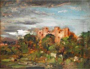 Ludlow Castle by Philip Wilson Steer