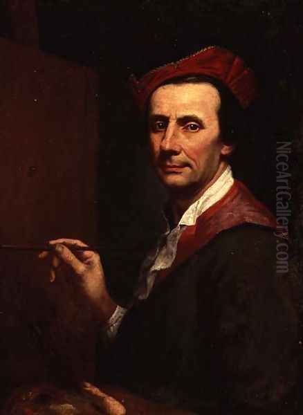 Artist at an Easel, c.1750s - view 1