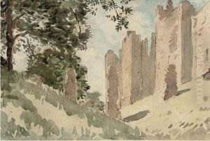 Chepstow Castle, Wales by Philip Wilson Steer