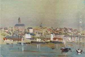 Boulogne Harbour by Philip Wilson Steer