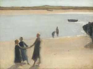 Fisher Children, Etaples by Philip Wilson Steer