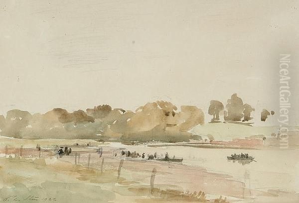 Boats On The Estuary - view 1