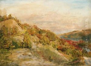 The Red Bridge, Ironbridge by Philip Wilson Steer