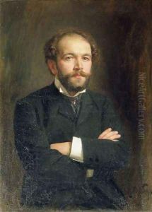 Portrait of Nikolai Karlovich Medtner 1879-1951 1906