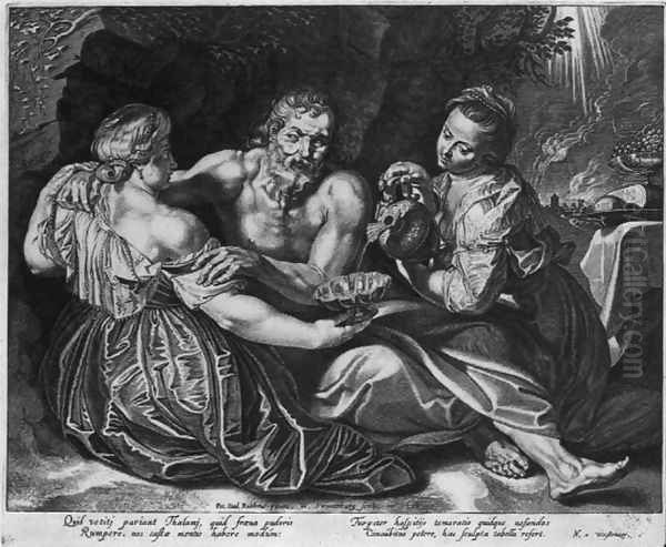 Lot and His Daughters 1612 - view 1