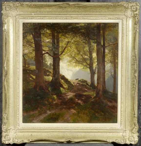 Study Of Landscape Near Berchtesgarden - view 1