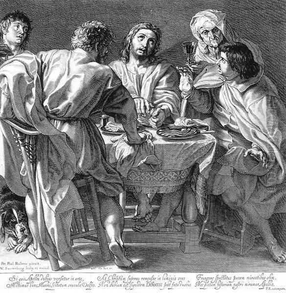 The Supper at Emmaus 1611 - view 1
