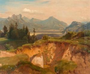 Inntal Landscape by Johann Gottfried Steffan