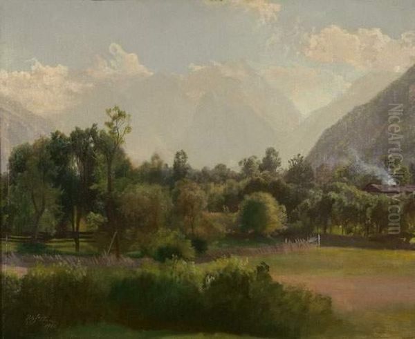Eschenlohe Bei Murnau. 1862 - view 1