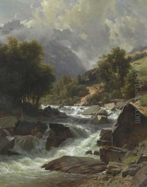 Mountain Stream. - view 1