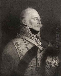 Prince Ernest Augustus, Duke of Cumberland and King of Hanover, engraved by H.R. Cook fl.1813-47, from National Portrait Gallery, volume IV, published, c.1835 by Saunders, George Lethbridge