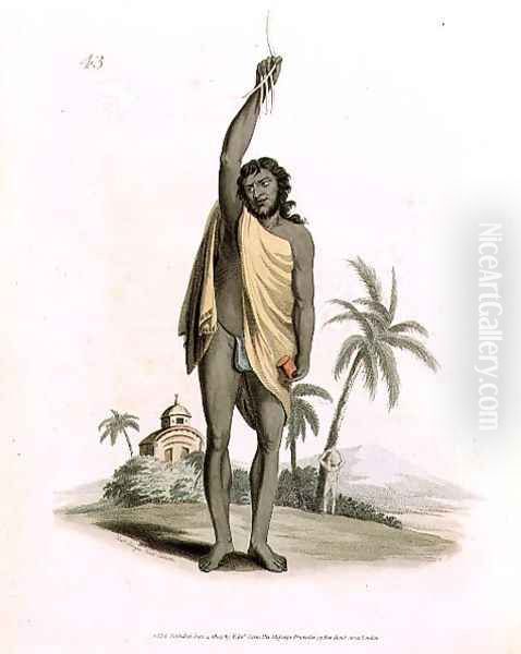 Hindu Priest, pub. by Edward Orme, 1804 - view 1