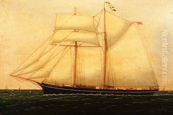 Kate of London, Capt. T. Harper, off Lizard, 1892 - view 1