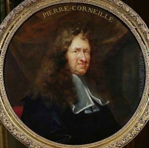 Portrait of Pierre Corneille 1606-84 by Francois Sicre
