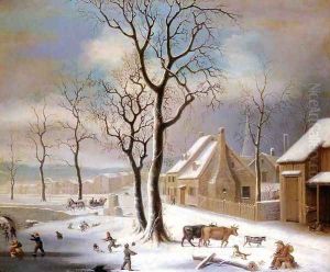 Village in Winter
