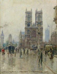 Vue De L'abbaye De Westminster, Londres