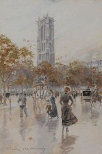 Tour Saint Martin, Paris by Georges Stein