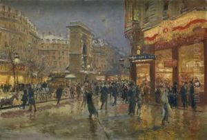 Animation Porte Saint-denis by Georges Stein