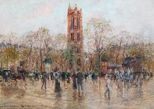 La Tour St Jacques by Georges Stein