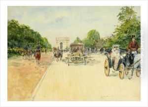 Paris, L'avenue Du Bois