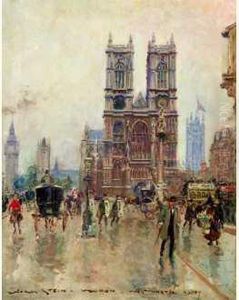 Vue De L'abbaye De Westminster