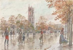 Walking In St. Jacques, Paris