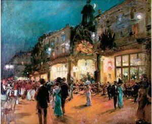 Le Casino Des Fleurs A Vichy by Georges Stein