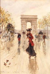 L'arc De Triomphe by Georges Stein
