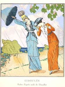 Giboulee, plate VII from Gazette du Bon Ton, no. 6, April 1913