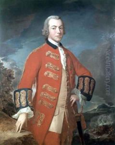 Captain Henry Clinton 1730-1795 First Regment of Foot Guards, c.1758