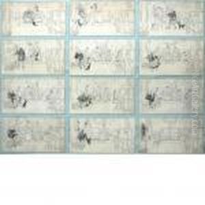 Les Betes Et Leurs Rapports Sociaux (le Chien Mal Eleve) by Theophile Alexandre Steinlen