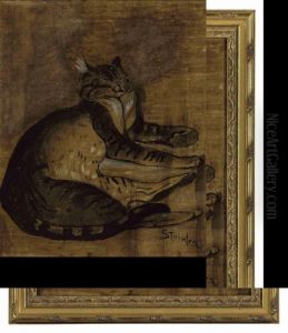 Le Chat by Theophile Alexandre Steinlen