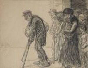 Procession by Theophile Alexandre Steinlen