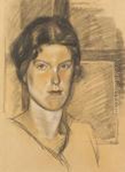 Portrait De Mme Bjornsson Langen - view 1