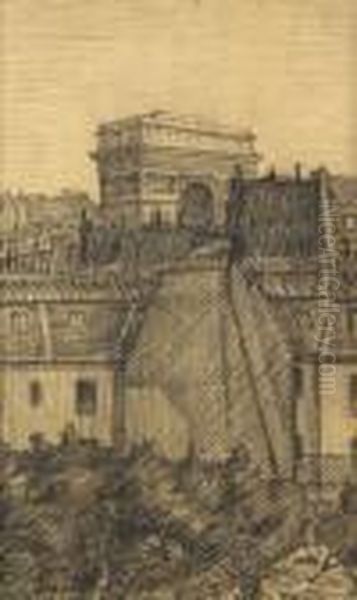 L'arc De Triomphe - view 1