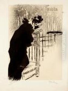 L'aveu De La Faute by Theophile Alexandre Steinlen