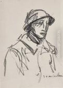 A Soldier by Theophile Alexandre Steinlen