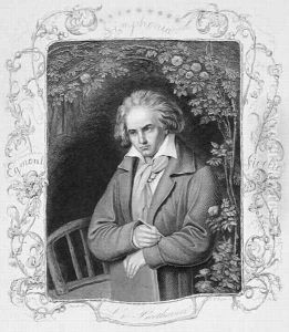 Ludwig van Beethoven 1700-1827 engraved by Albert Henry Payne 1812-1902 by Storck