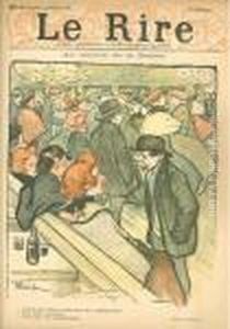 Le Rire, No. 62 by Theophile Alexandre Steinlen