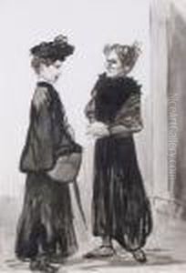 La Conversation Devant La Porte La Conversation Devant La Porte