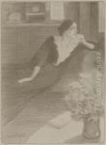 Chanson Crepusculaire [the Twilight Song] by Theophile Alexandre Steinlen