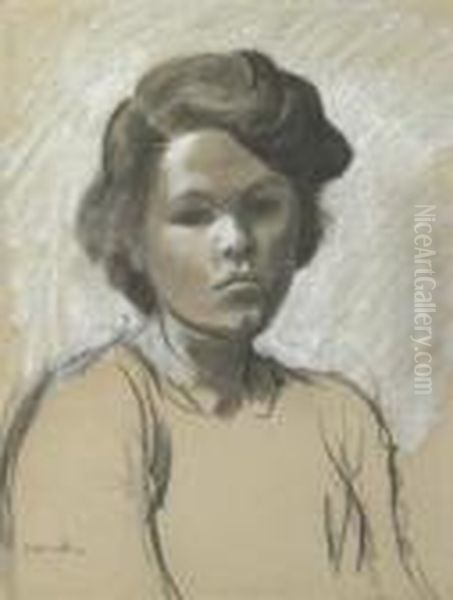 Portrait De Colette, Fille De L'artiste - view 1
