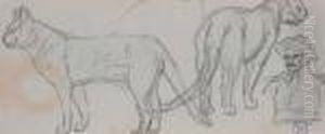 Chats Et Hommes by Theophile Alexandre Steinlen