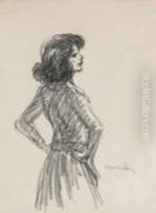 Femme by Theophile Alexandre Steinlen