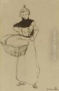 Woman With Basket