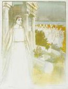 Helle. by Theophile Alexandre Steinlen