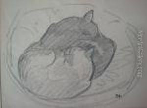 Deux Chats Endormis